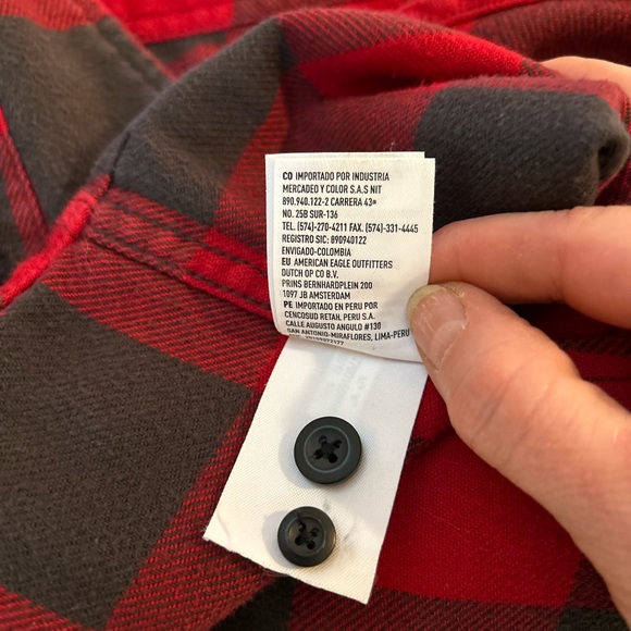 Buffalo Plaid Flannel Shirt - Picture 5 of 7